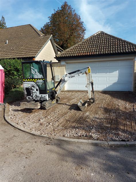 mini digger weston super mare